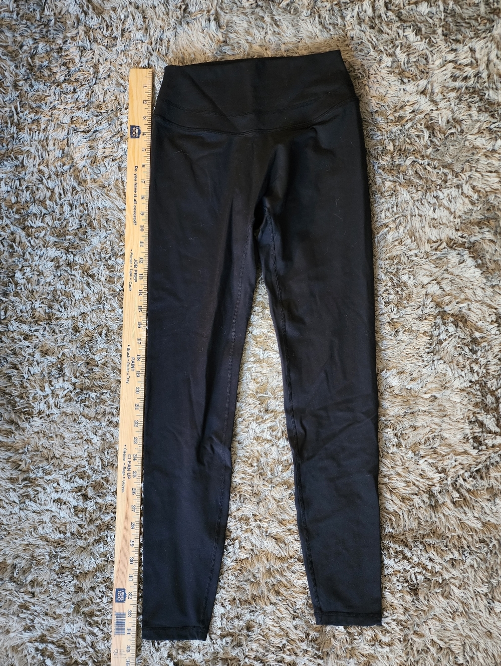 Black High-Waist Leggings